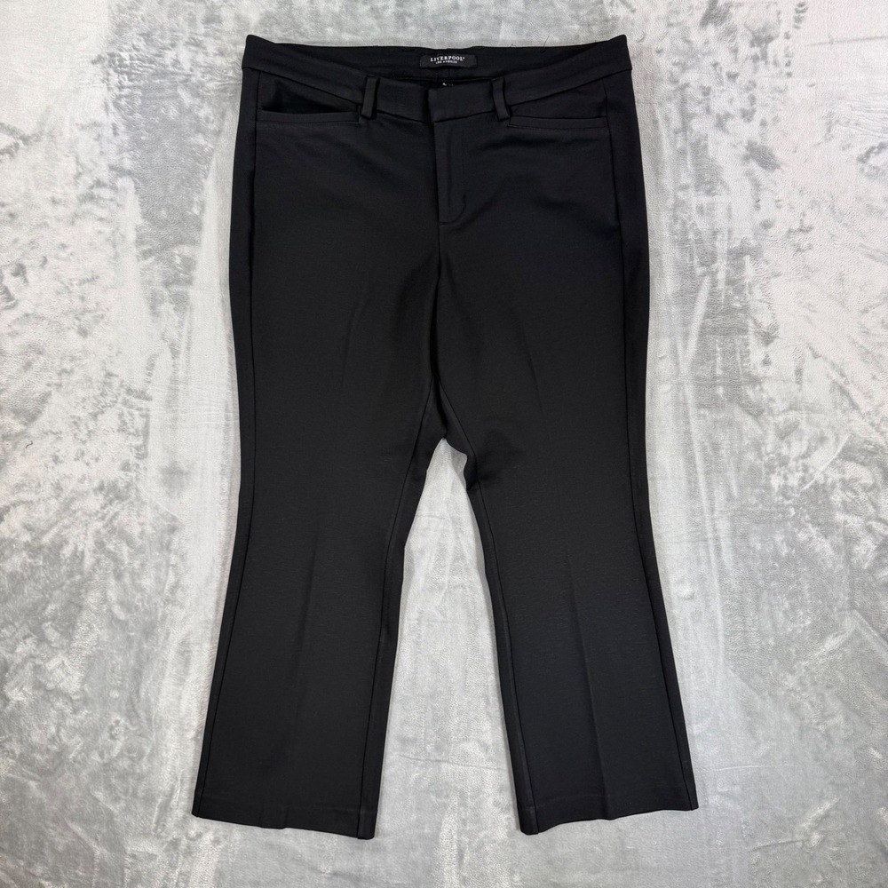 Liverpool‎ Bootcut Pants Women's Size 18W Black Work Career Trousers